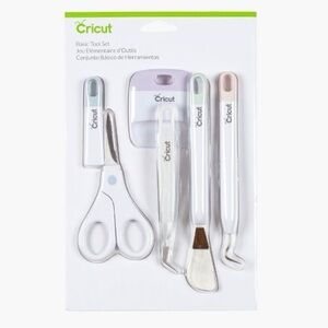 Cricut 5pc Tool Set - White and Gray NWT